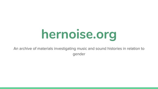 hernoise.org
