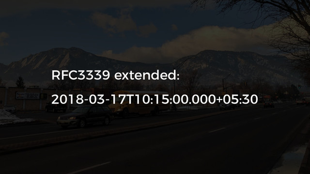 RFC3339 extended:
2018-03-17T10:15:00.000+05:30
