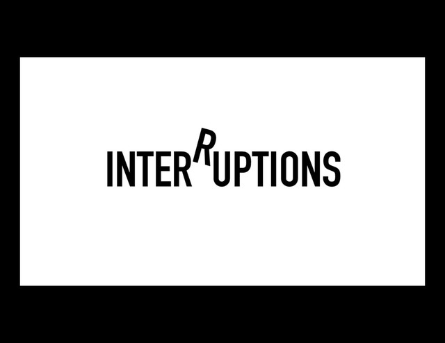 INTER UPTIONS
R
