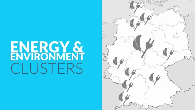 ENERGY &
ENVIRONMENT
CLUSTERS
