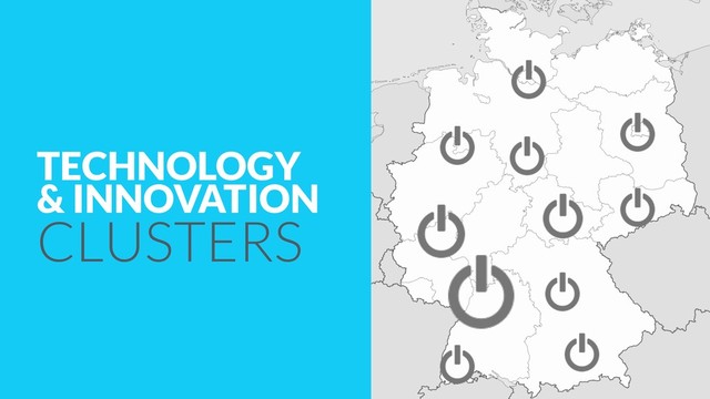 TECHNOLOGY 
& INNOVATION
CLUSTERS
