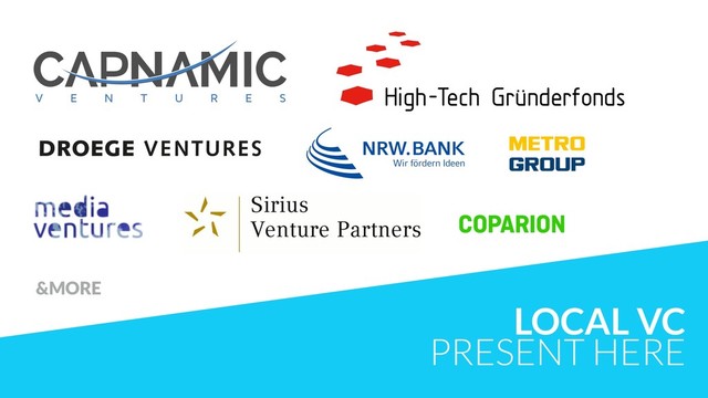 LOCAL VC
PRESENT HERE
&MORE
