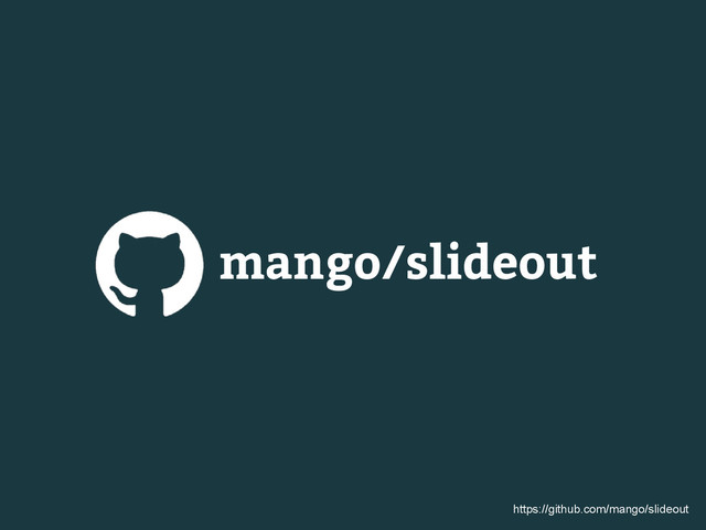 mango/slideout
https://github.com/mango/slideout
