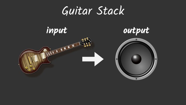 Guitar Stack
input output
