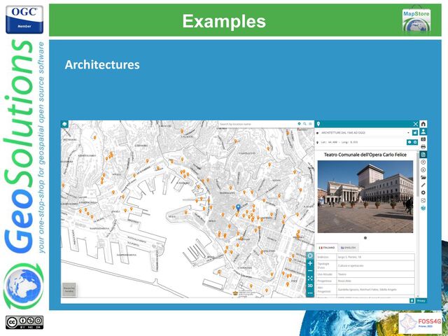 Architectures
Examples
