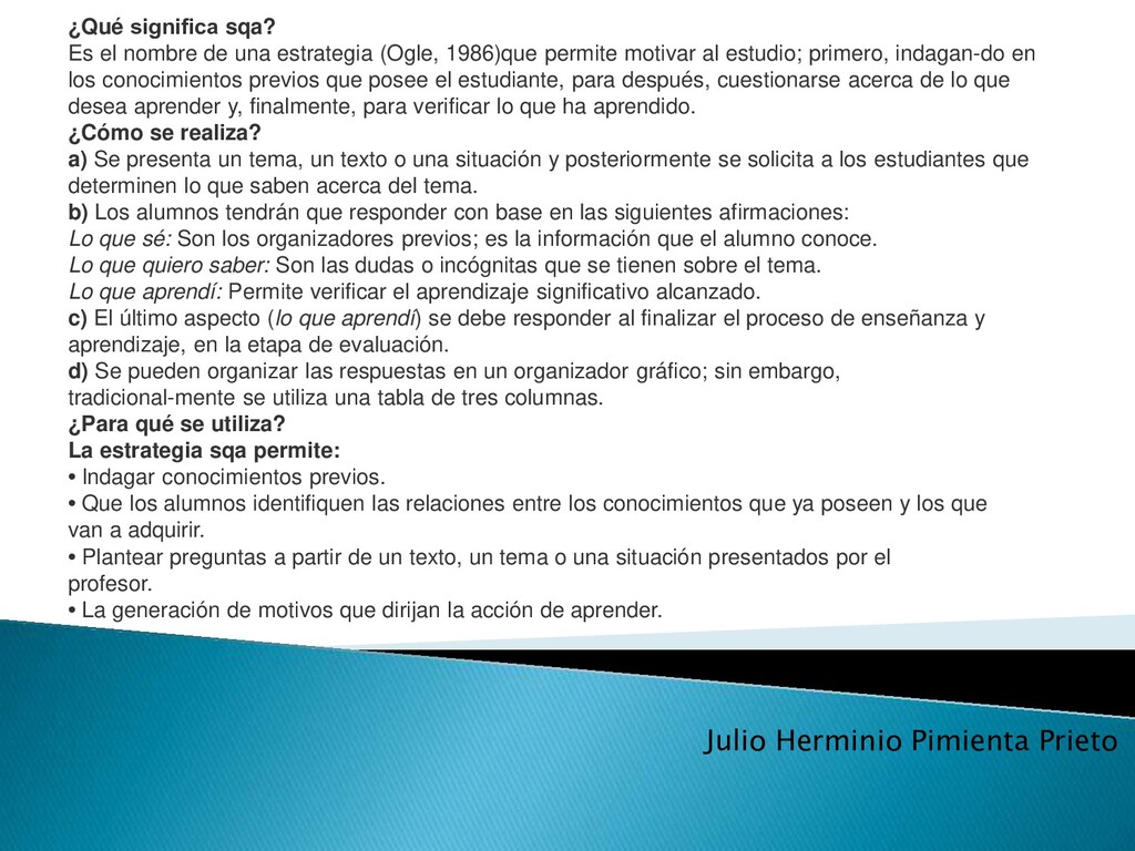 Estrategias de enseñanza aprendizaje - Julio Herminio Pimienta Prieto