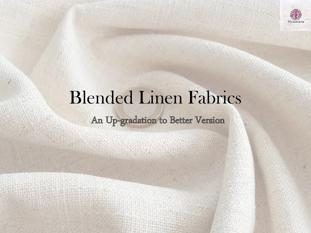 Blended Linen Silk Fabric - Speaker Deck