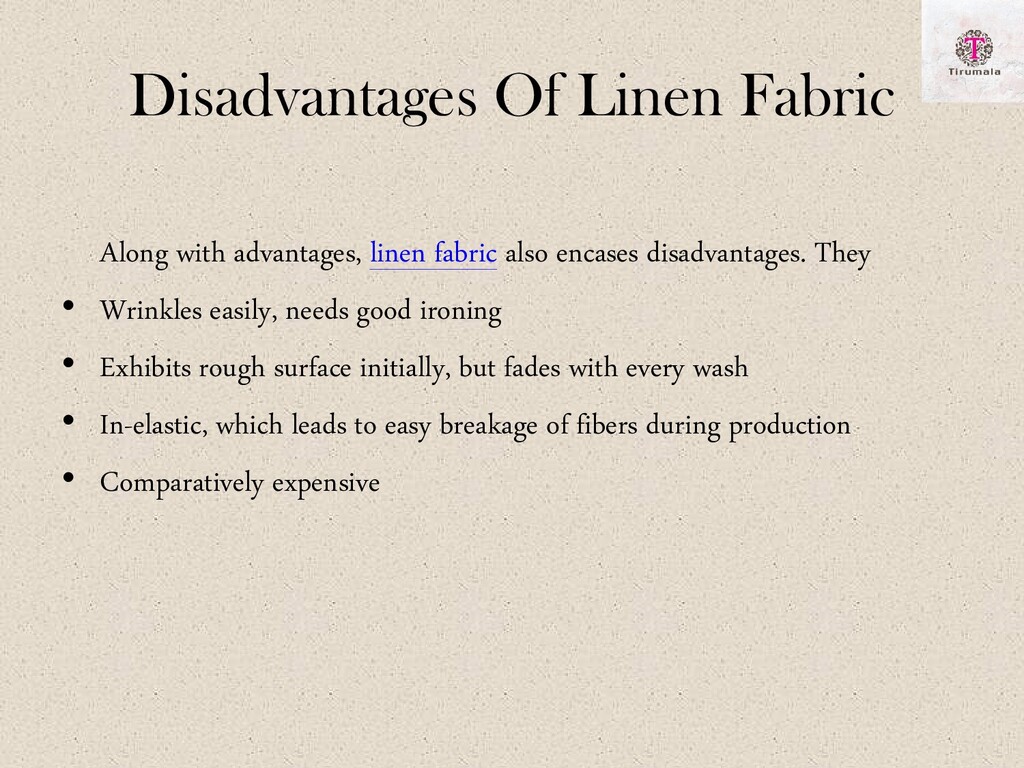 Linen vs Linen Blend - the advantages and disadvantages? –