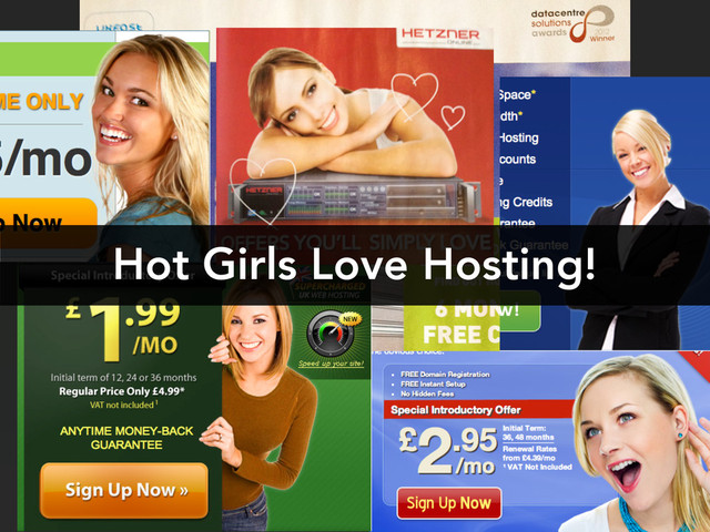 Hot Girls Love Hosting!

