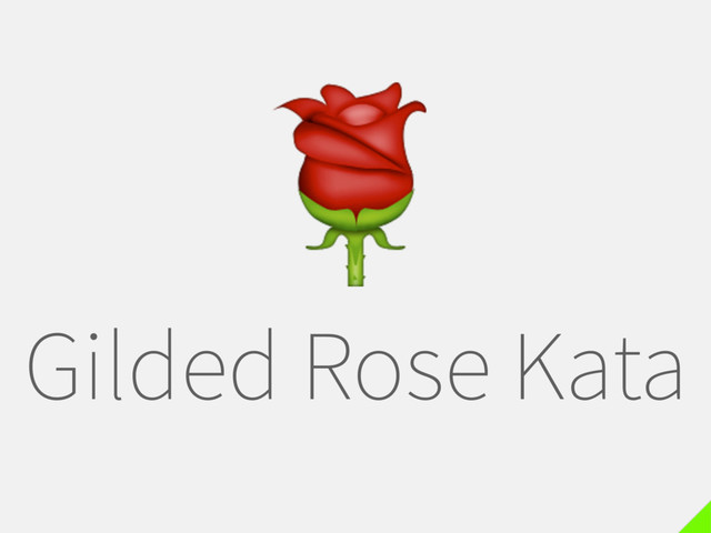 Gilded Rose Kata

