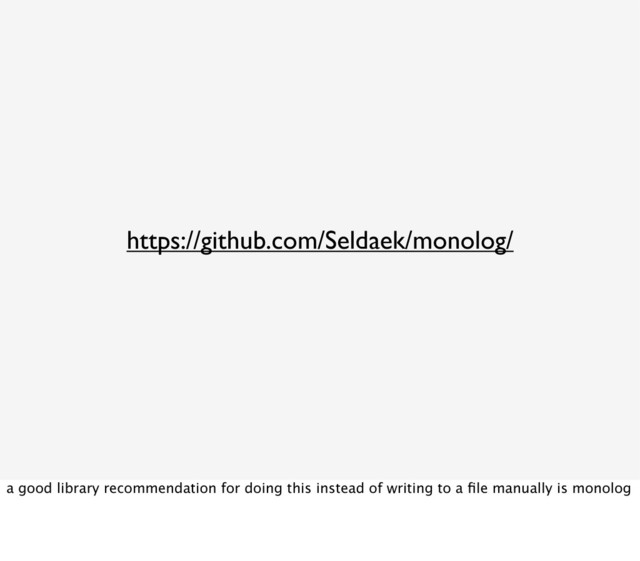 https://github.com/Seldaek/monolog/
a good library recommendation for doing this instead of writing to a ﬁle manually is monolog
