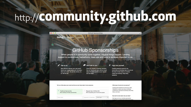 http://community.github.com
