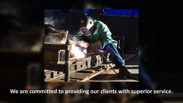 We are committed to providing our clients with superior service.
