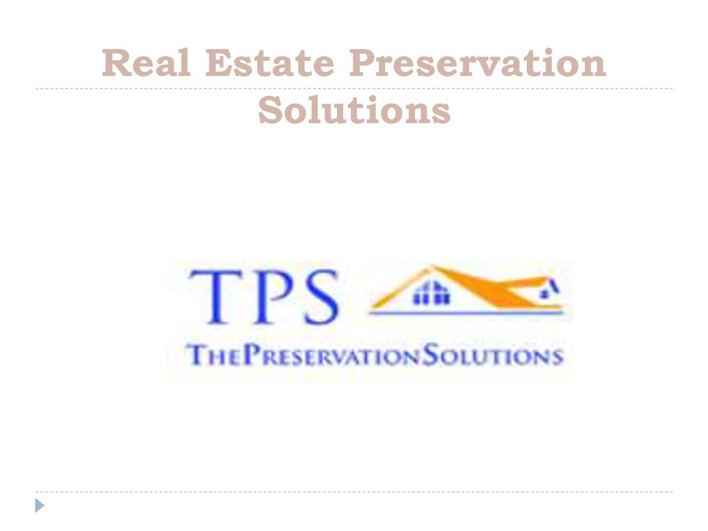 Property Preservation Processing Company Speaker Deck