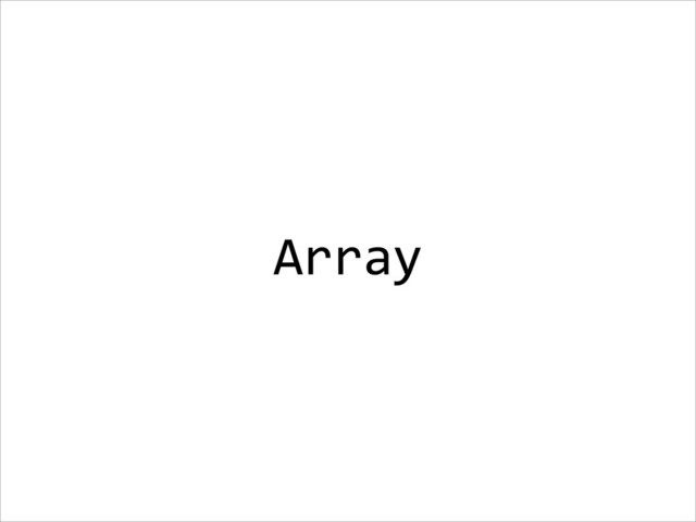 Array
