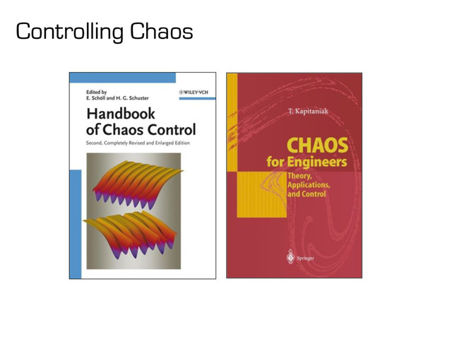 Controlling Chaos

