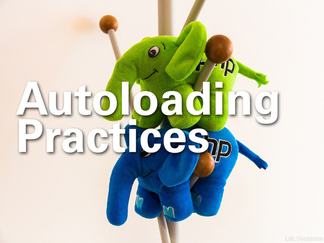 Autoloading
Practices

