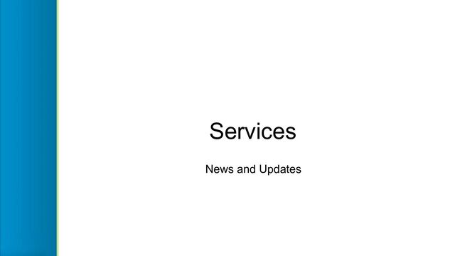 Services
News and Updates
