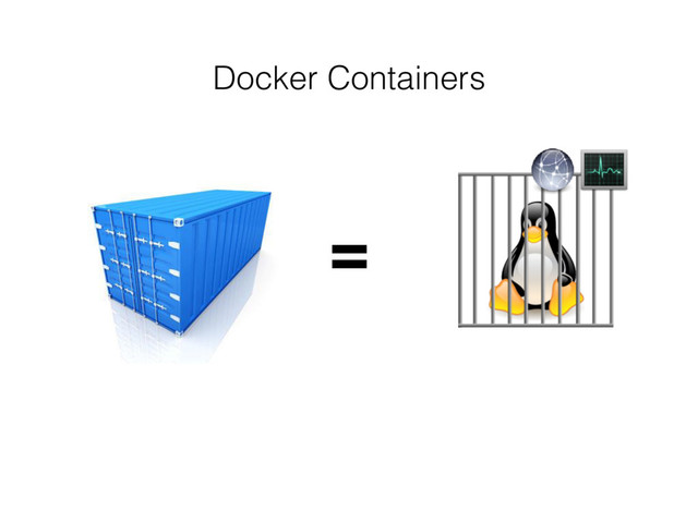 =
Docker Containers

