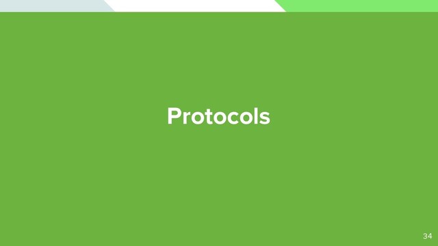Protocols
34
