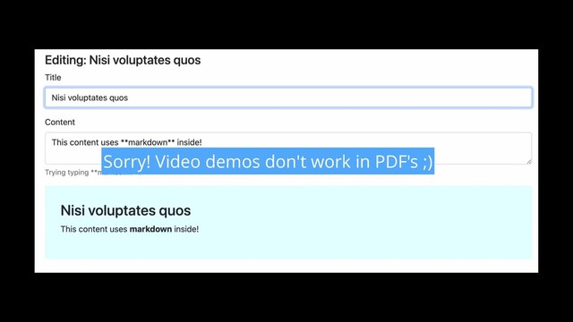 Sorry! Video demos don't work in PDF's ;)
