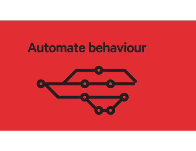Automate behaviour

