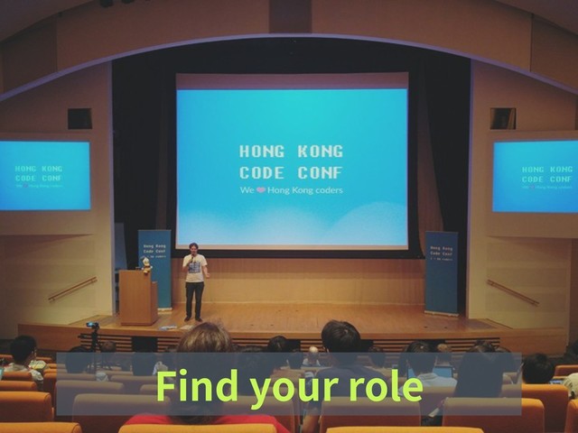 Find your role
