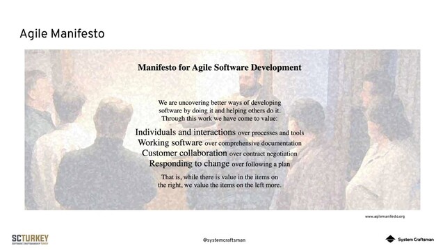 @systemcraftsman
Agile Manifesto
www.agilemanifesto.org
