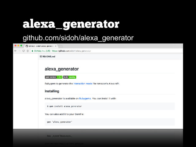 alexa_generator
github.com/sidoh/alexa_generator
