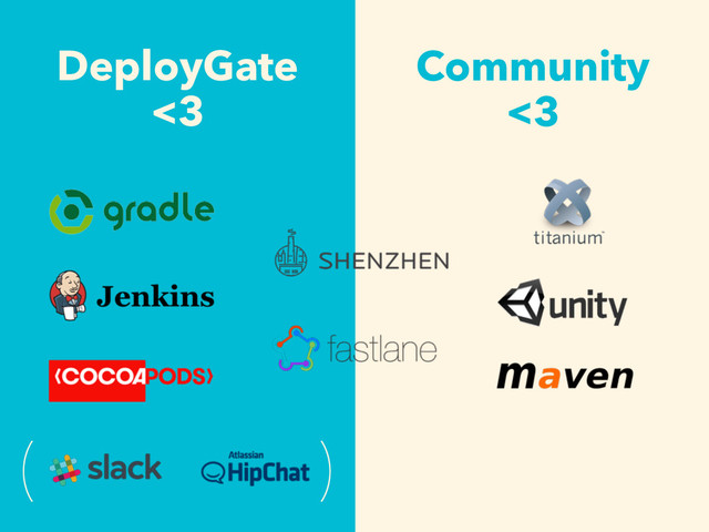 DeployGate
<3
Community
<3
( )
