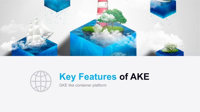 Key Features of AKE
GKE like container platform
