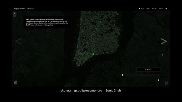 choleramap.pulitzercenter.org — Sonia Shah
