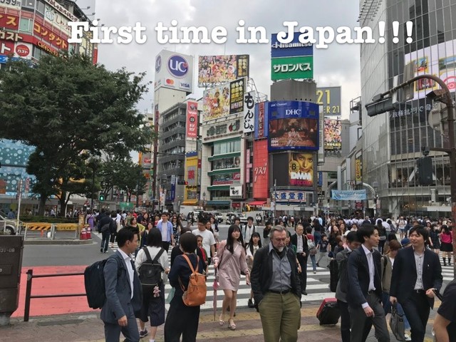 First time in Japan!!!
