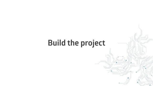 Build the project
