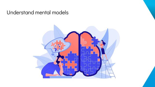 Understand mental models
