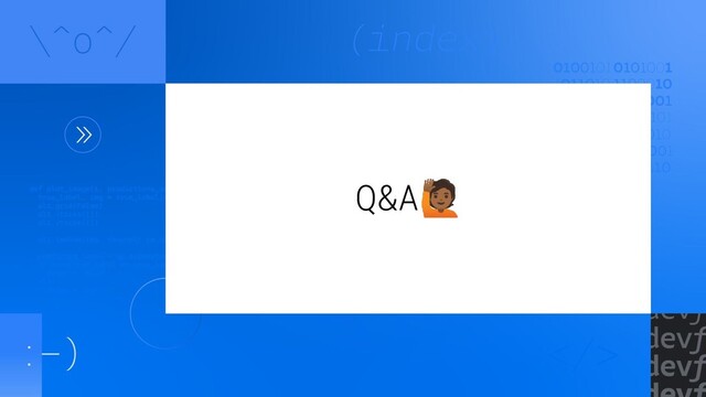 Q&A󰚏

