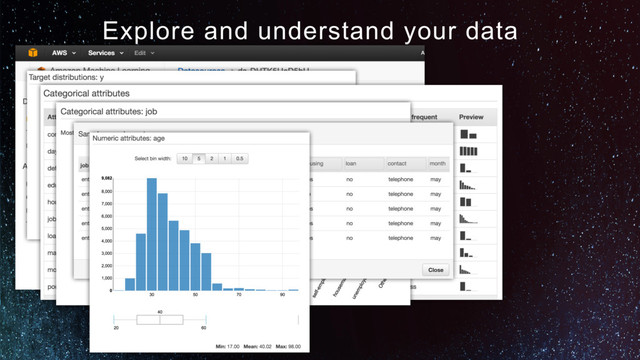 Explore and understand your data
