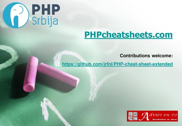PHPcheatsheets.com
Contributions welcome:
https://github.com/jrfnl/PHP-cheat-sheet-extended
