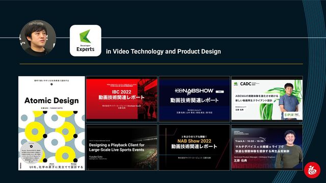 in Video Technology and Product Design
