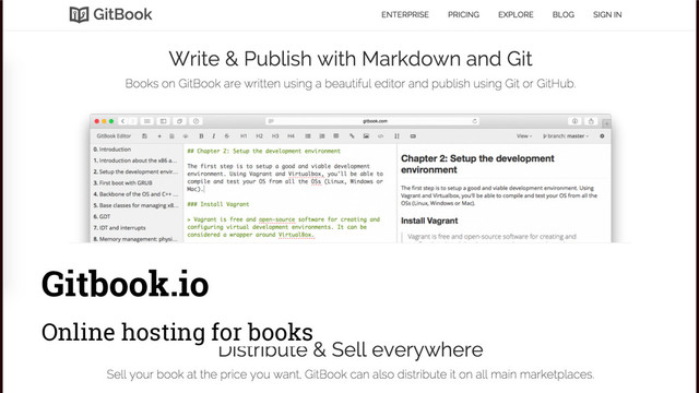 Gitbook.io
Online hosting for books

