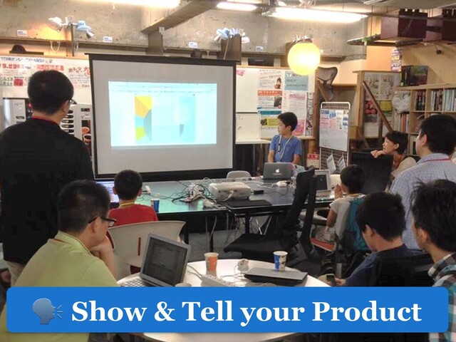  Show & Tell your Product

