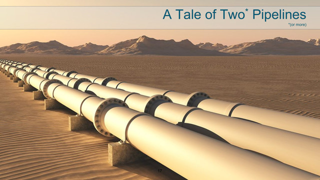 17
A Tale of Two* Pipelines
*(or more)
