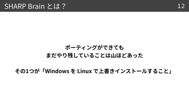 SHARP Brain

 

1 Windows Linux
12
