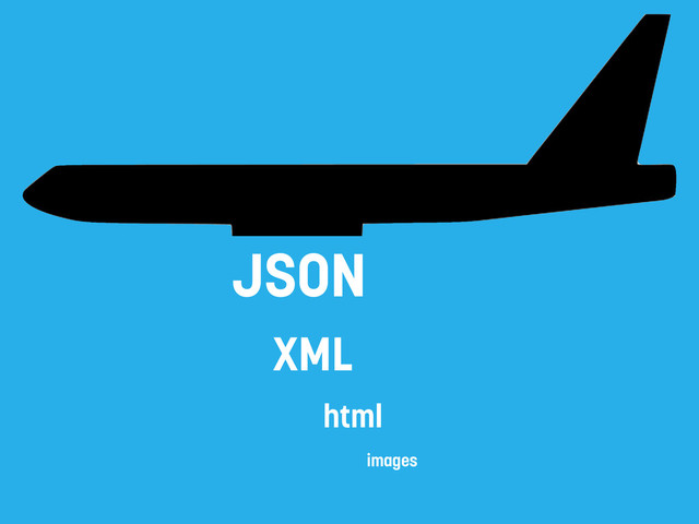 JSON
XML
html
images
