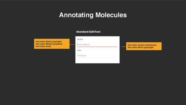 Annotating Molecules
