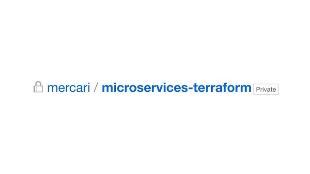 mercari / microservices-terraform Private
