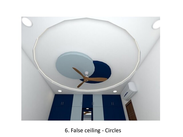 6. False ceiling - Circles
