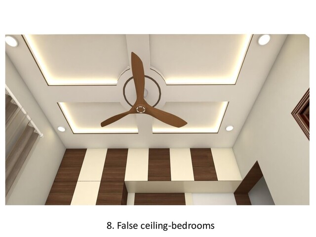 8. False ceiling-bedrooms
