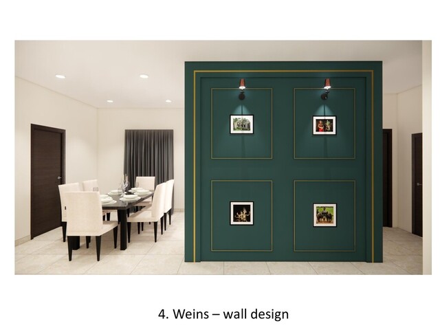 4. Weins – wall design
