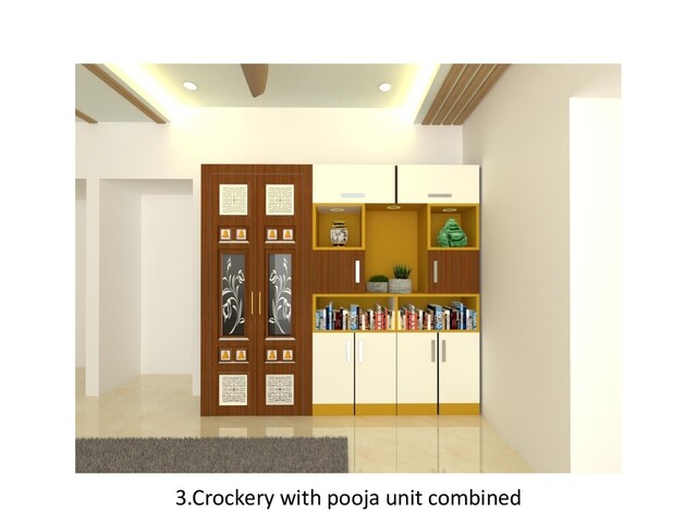3.Crockery with pooja unit combined
